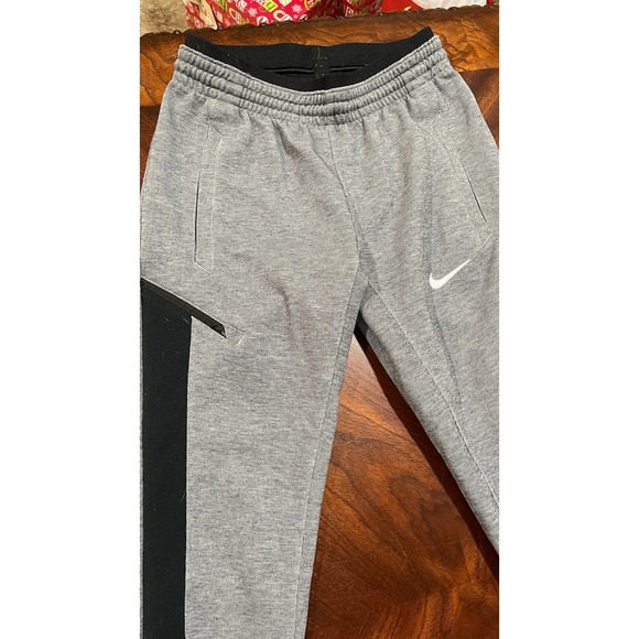 Nike Dri-FIT Stock Showtime Basketball Pants size X-Small Black Heather -N3 - Picture 2 of 8